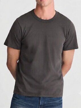 Madewell Men's Garment Dyed Allday Crewneck Short Sleeve Tee Gray Size S NWT